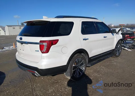 2016 Ford Explorer Platinum z USA, uszkodzony, nr VIN 1FM5K8HT4GGB40529